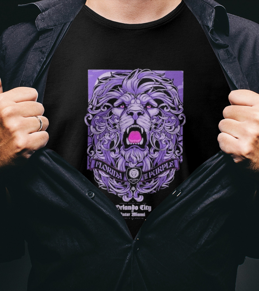 Florida Is Purple Orlando City Inter Miami 2026 T-Shirt