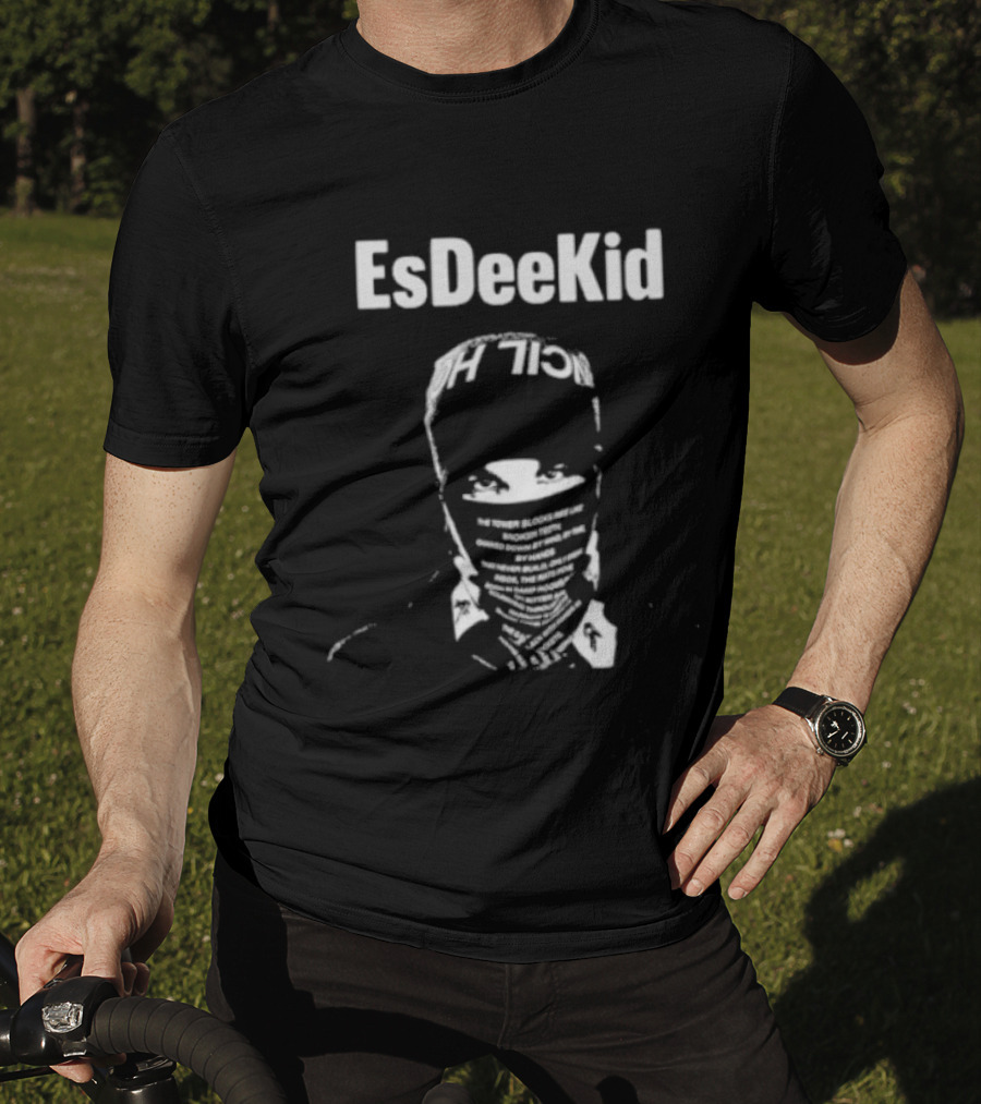 Rebel EsDeeKid Masked Face Concept T-Shirt