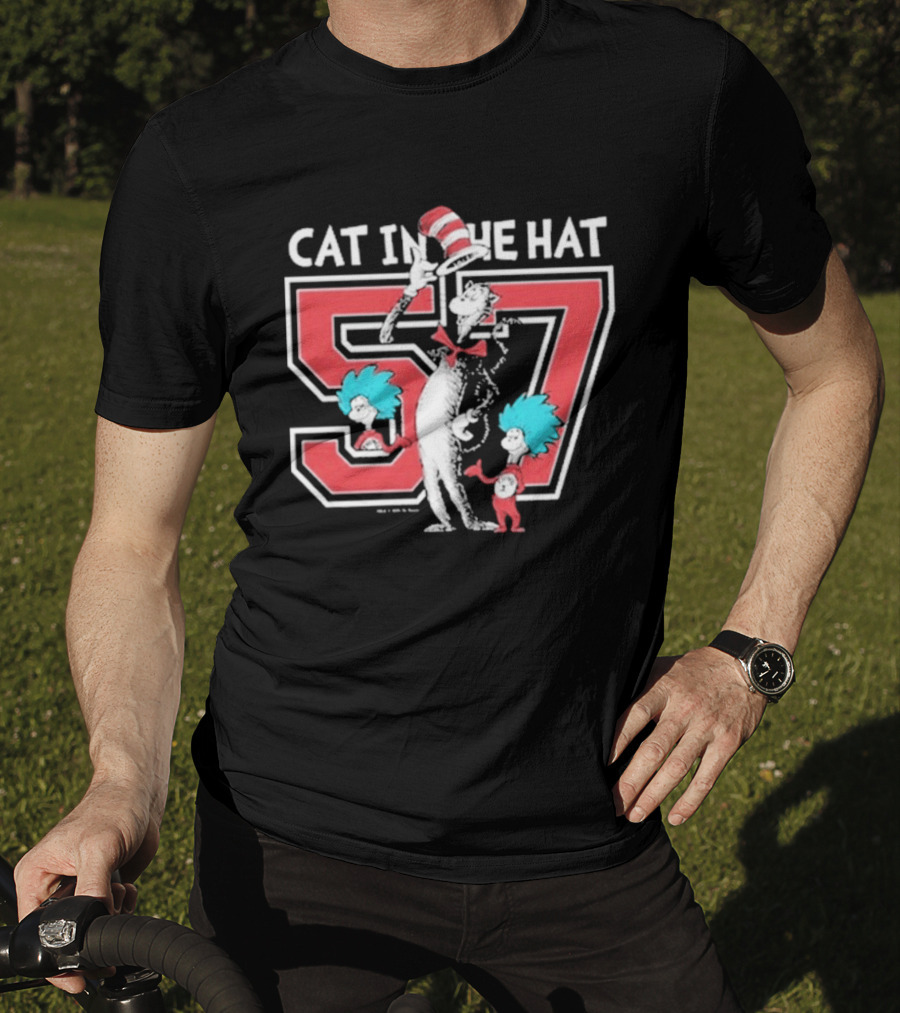 Cat In The Hat 57 Thing One And Thing Two T-Shirt