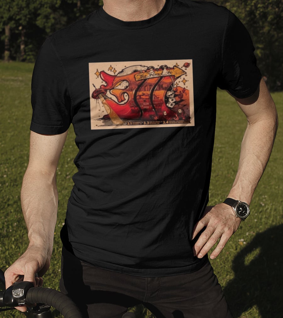 The Road To 311 March 4 2026 Majestic Ventura Theater Ventura California Dice UFO Desert Scene Sacramento Chico Santa Cruz Santa Ana T-Shirt