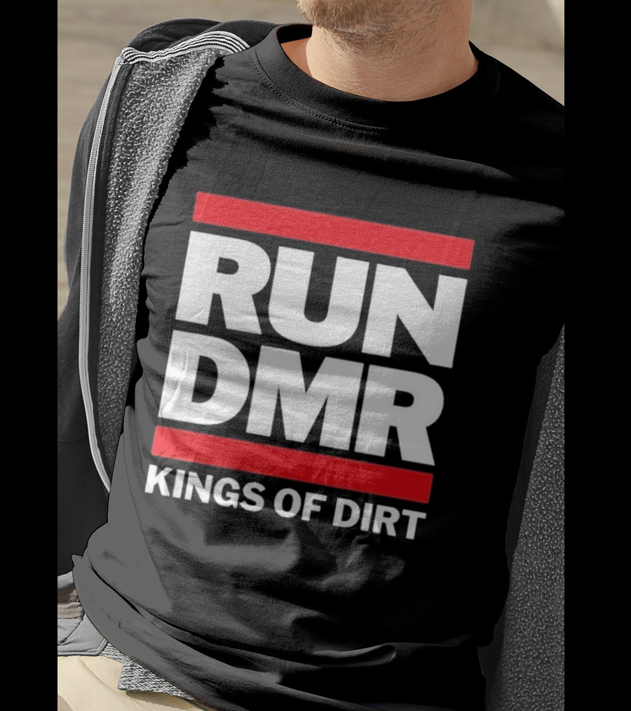 RUN DMR Kings Of Dirt Moto BMX Enthusiasts T-Shirt