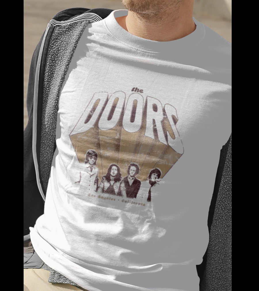 The Doors Los Angeles California Festival Vintage Band T-Shirt