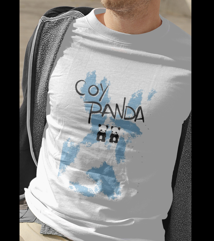 Coy Panda Chaos Like It's Paint T-Shirt