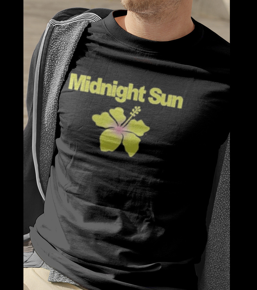 Zara Larsson Hibiscus Midnight Sun T-Shirt