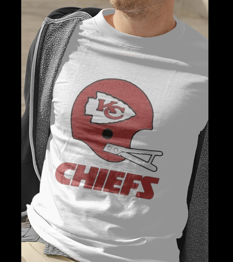 Kansas City Chiefs KC Helmet Logo Chiefs T-Shirt