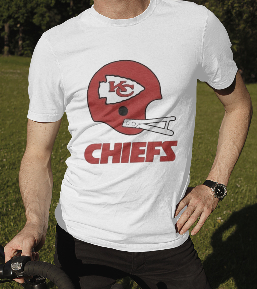 Kansas City Chiefs KC Helmet Logo Chiefs T-Shirt