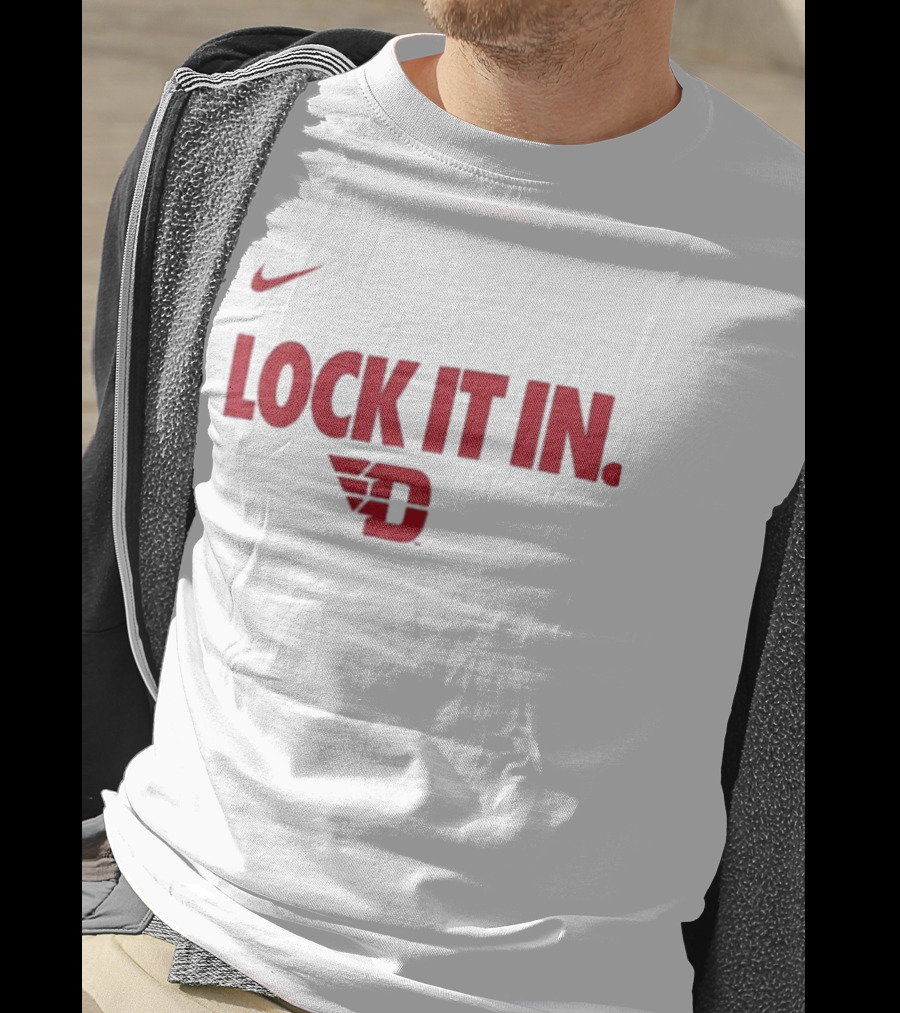 Nike Lock It In Dayton Flyers T-Shirt