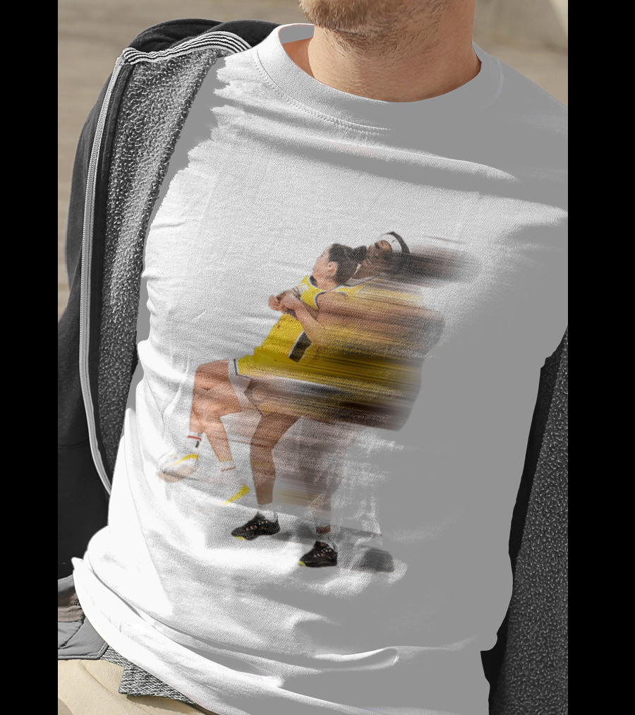 Rickea Jackson Lifts Kelsey Plum Dynamic Basketball Moment T-Shirt