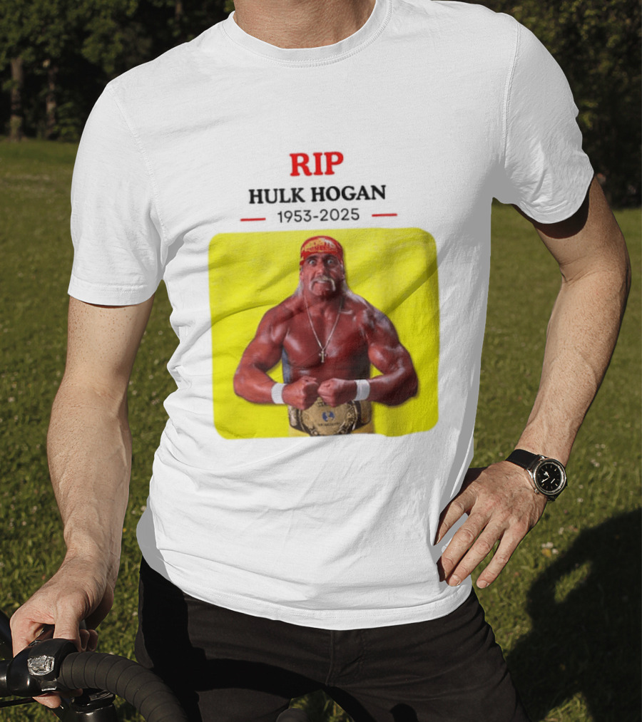 RIP Hulk Hogan 1953 2025 Wrestling Legend T-Shirt