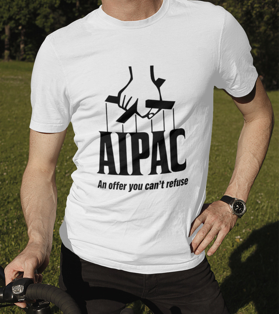 AIPAC An Offer You Can't Refuse Puppet Hand T-Shirt