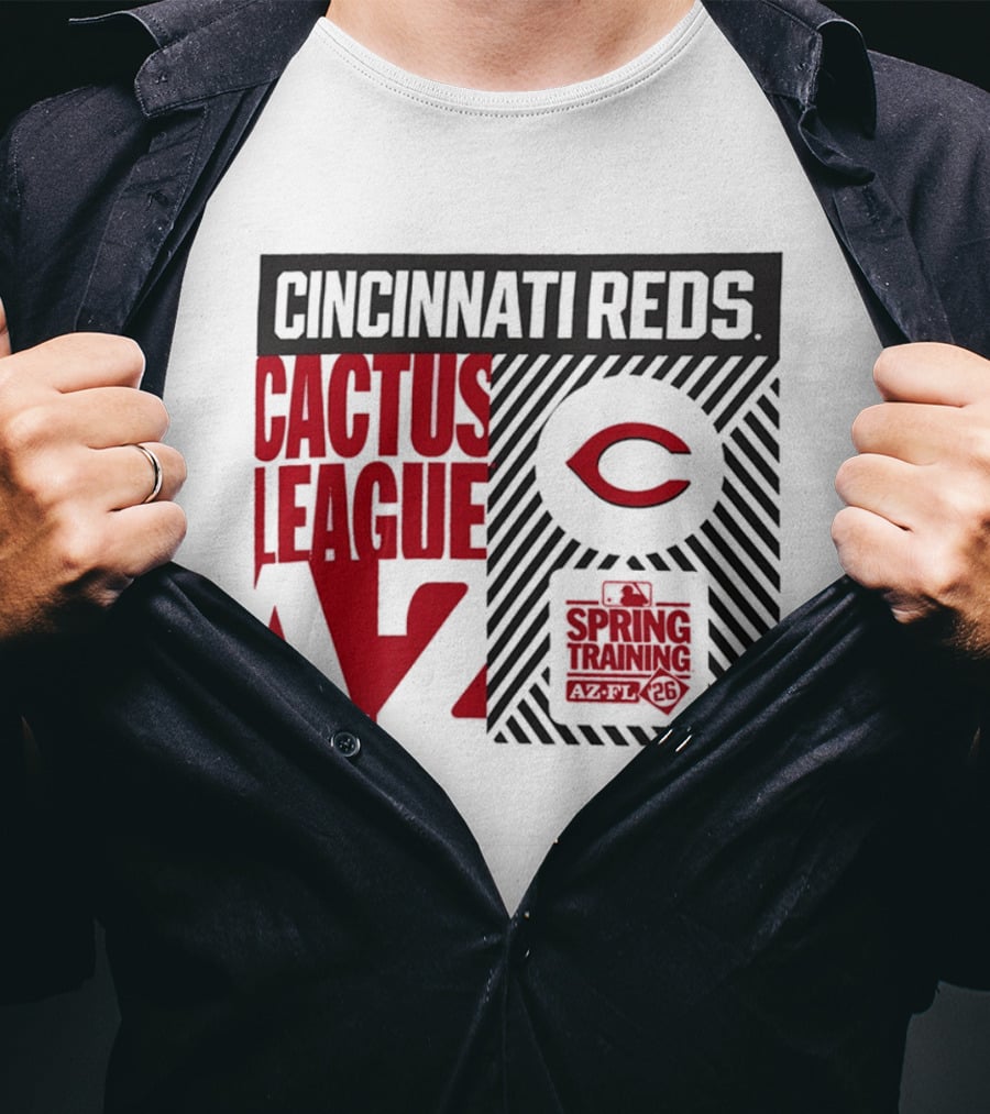 Cincinnati Reds Cactus League AZ 2026 Spring Training T-Shirt