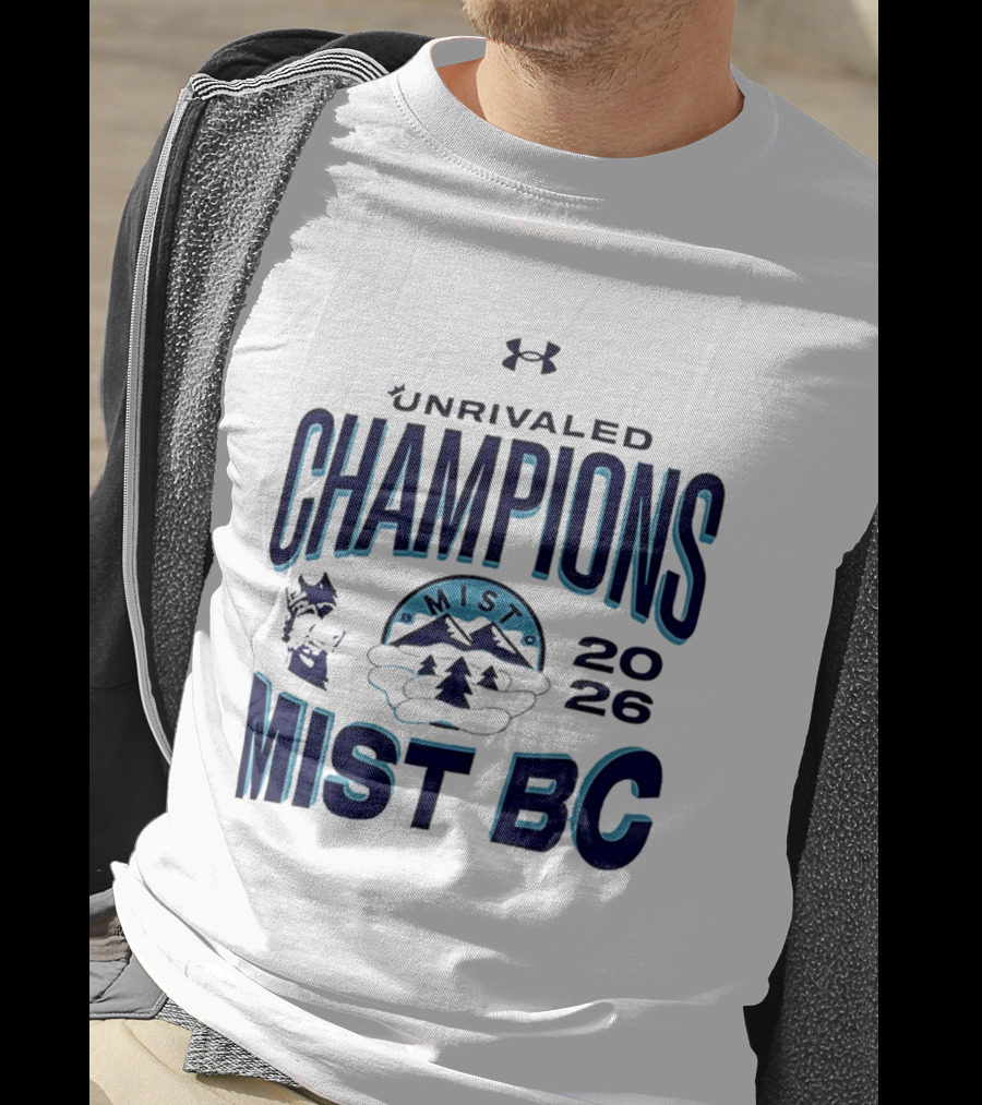 Unrivaled Champions 2026 Mist BC Under Armour T-Shirt