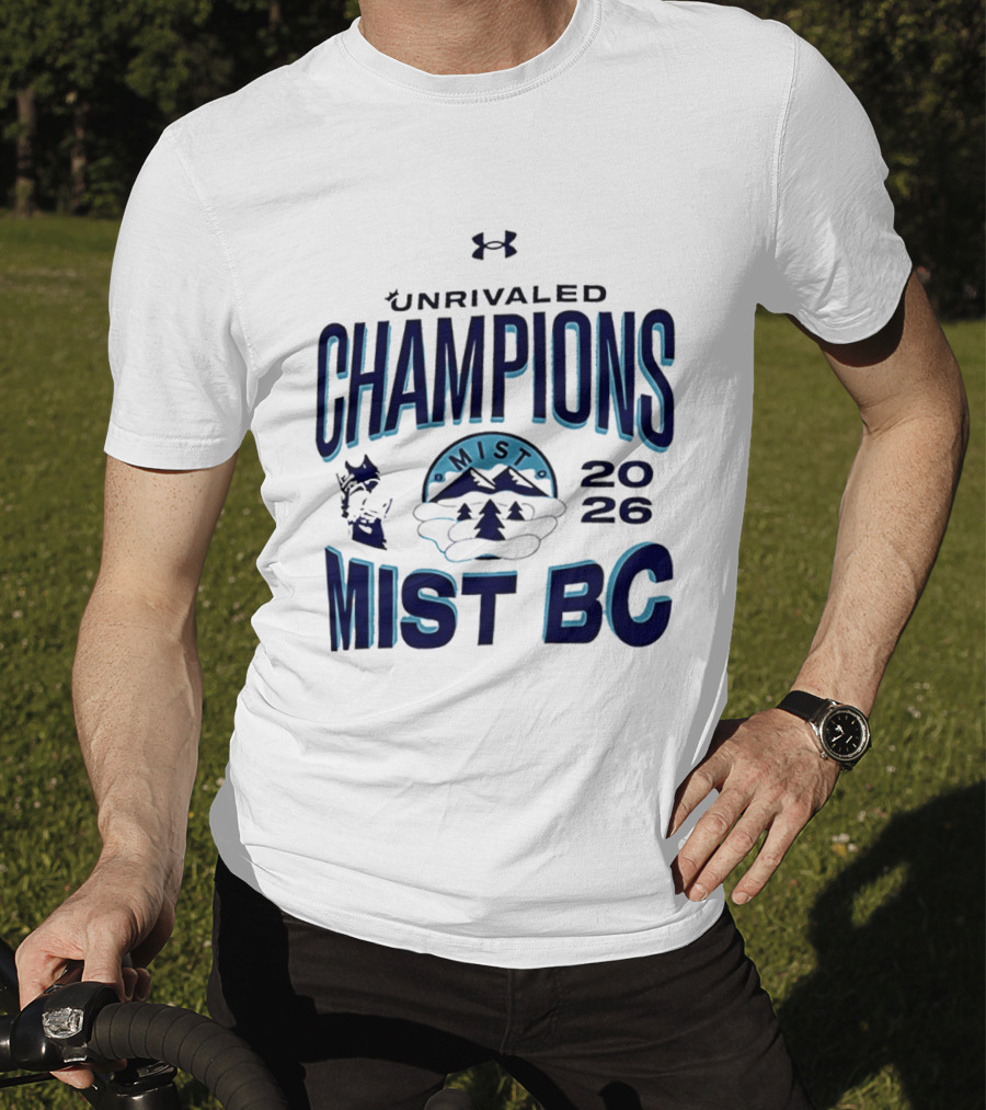 Unrivaled Champions 2026 Mist BC Under Armour T-Shirt