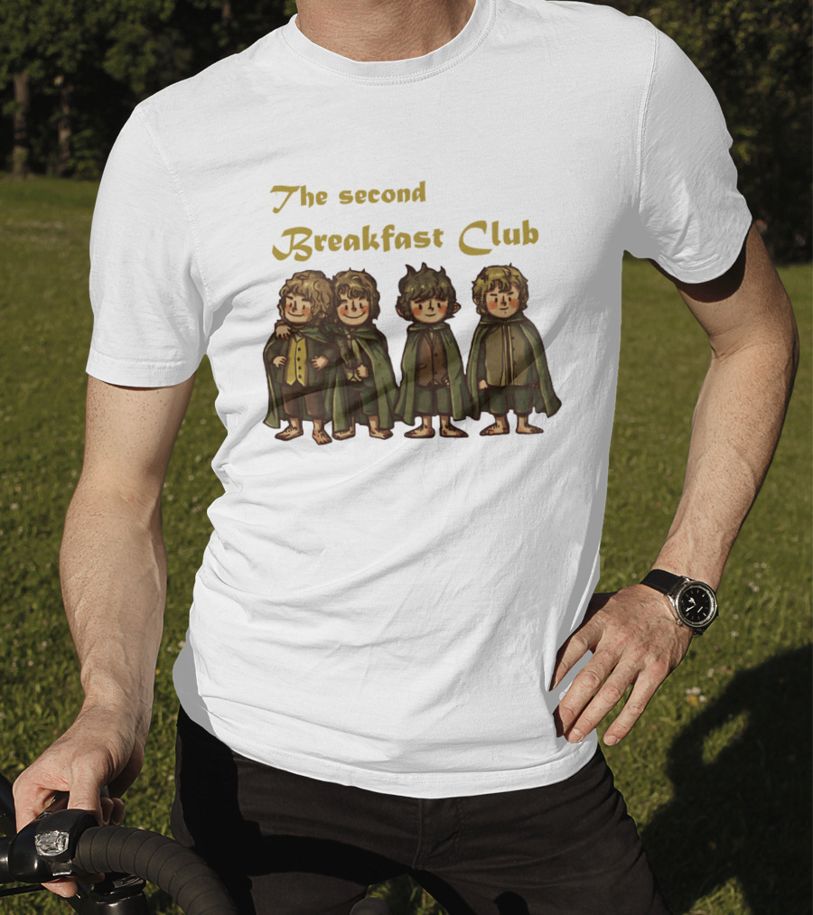 The Second Breakfast Club Hobbits LOTR T-Shirt