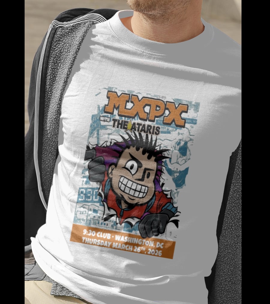 Mxpx With The Ataris 9 30 Club Washington DC March 26 2026 T-Shirt