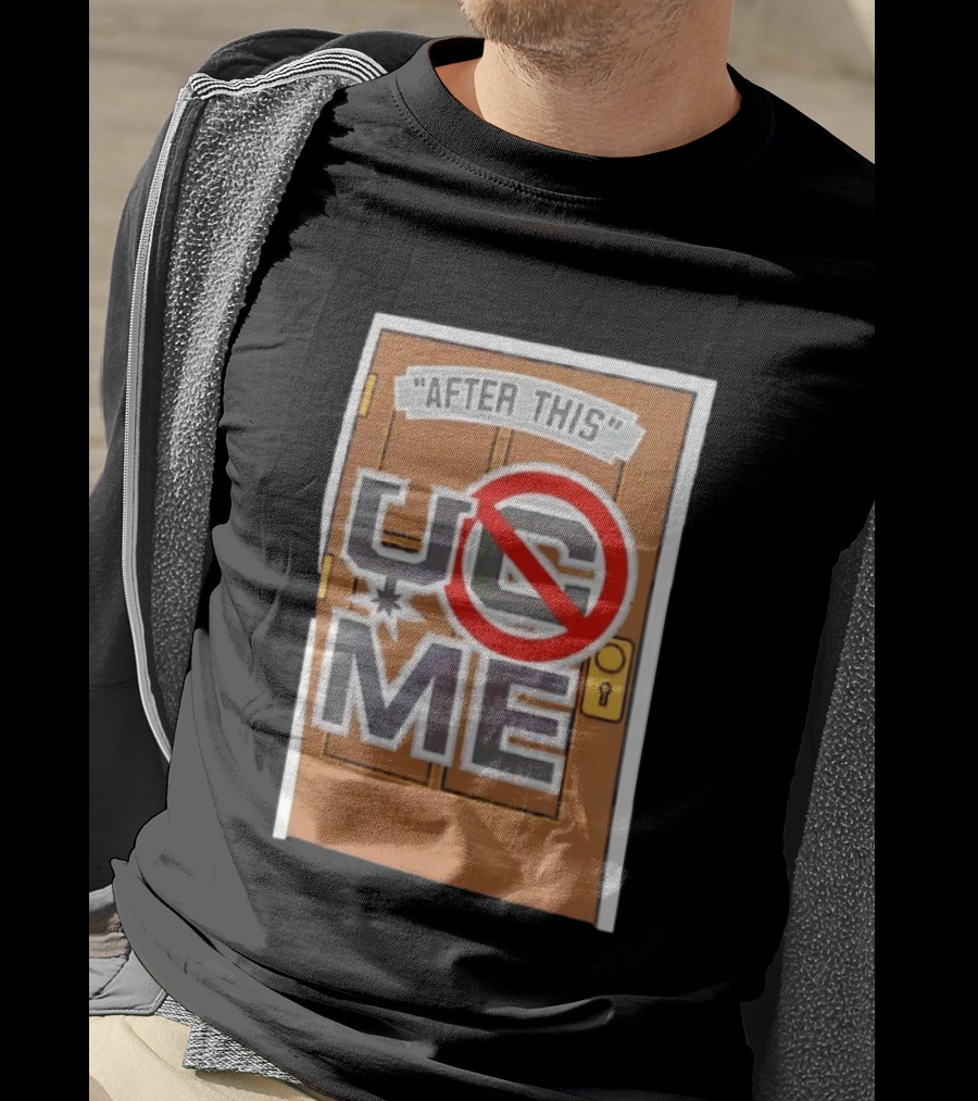 After This UCME Door Graphic John Cena T-Shirt