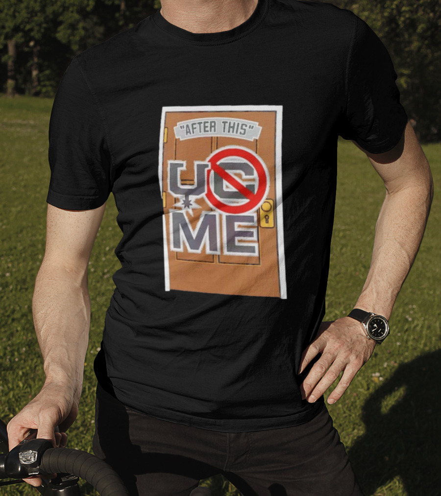 After This UCME Door Graphic John Cena T-Shirt