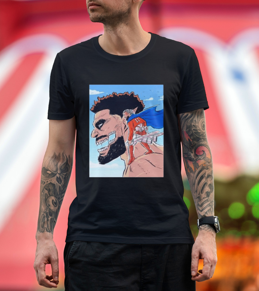 Attack On Titan Jalen Brunson New York Knicks T-Shirt