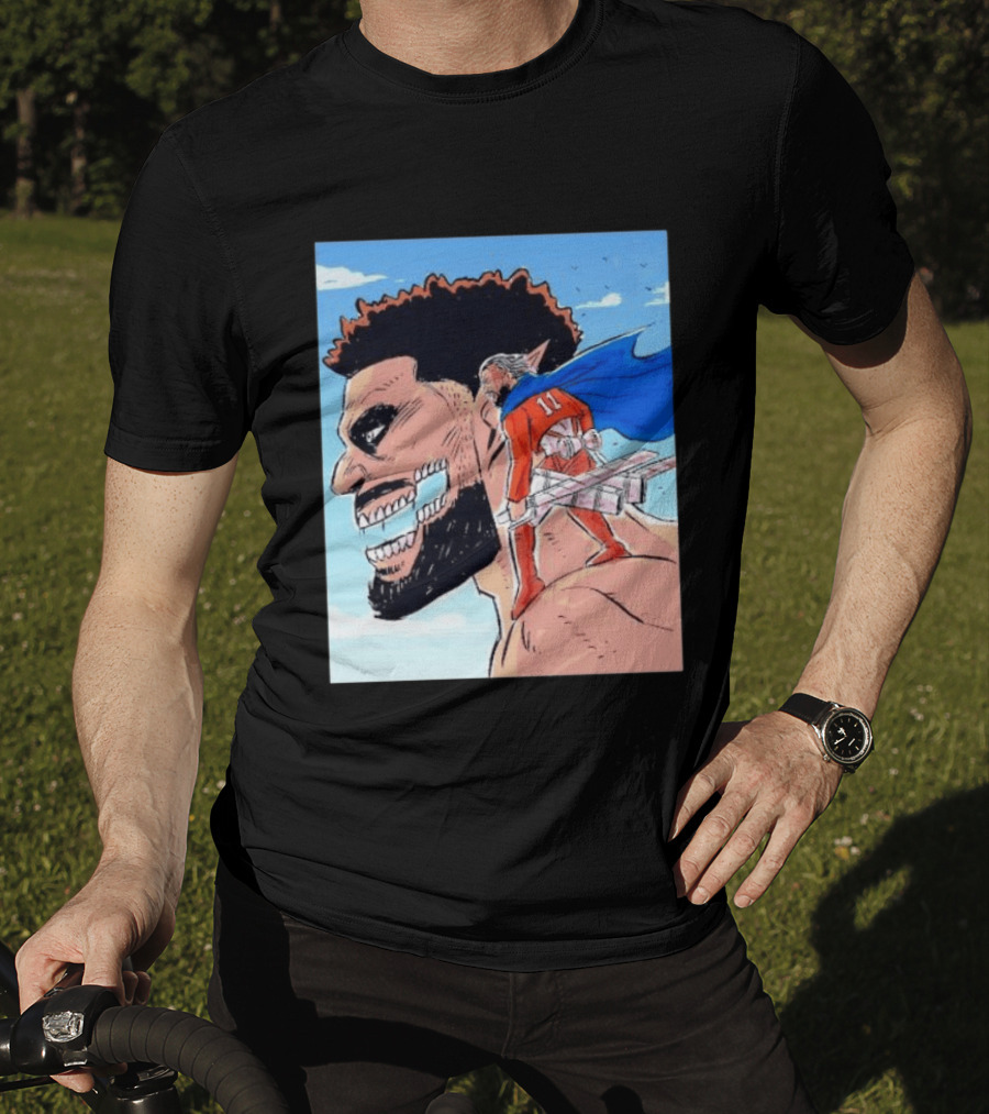 Attack On Titan Jalen Brunson New York Knicks T-Shirt