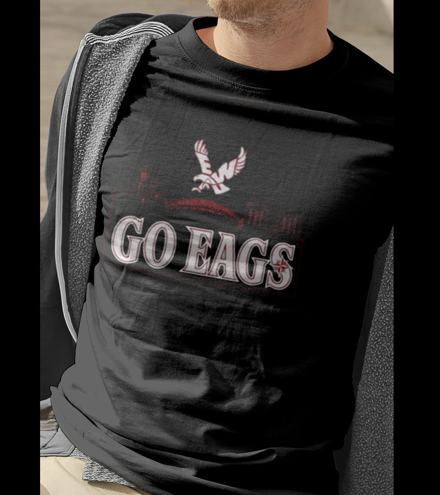 Go Eags EWU Mariners Skyline 2026 T-Shirt