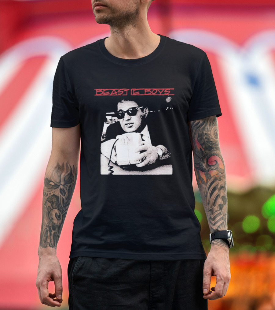 Beastie Boys Ill Communication Album Cover Art With Iconic Photo T-Shirt