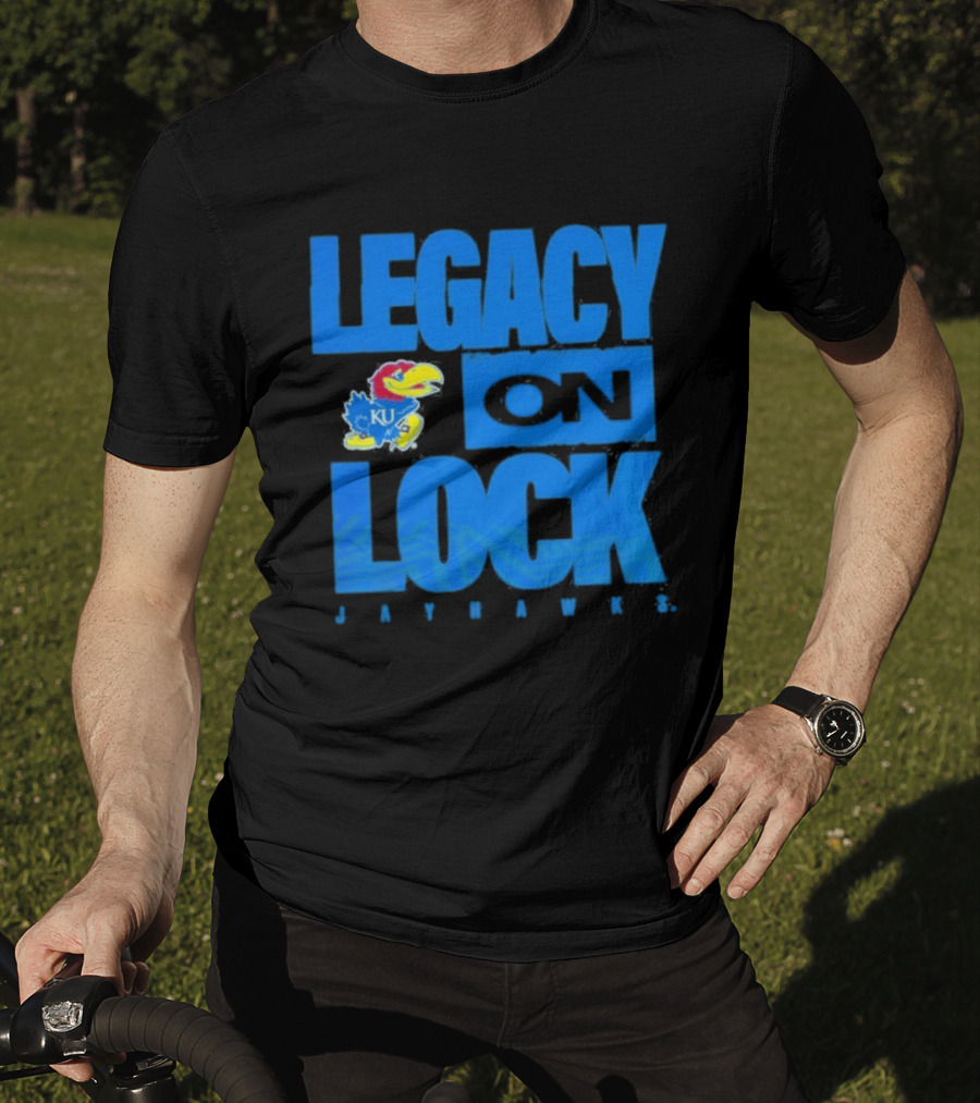 Legacy On Lock Kansas Jayhawks 2026 March Madness T-Shirt