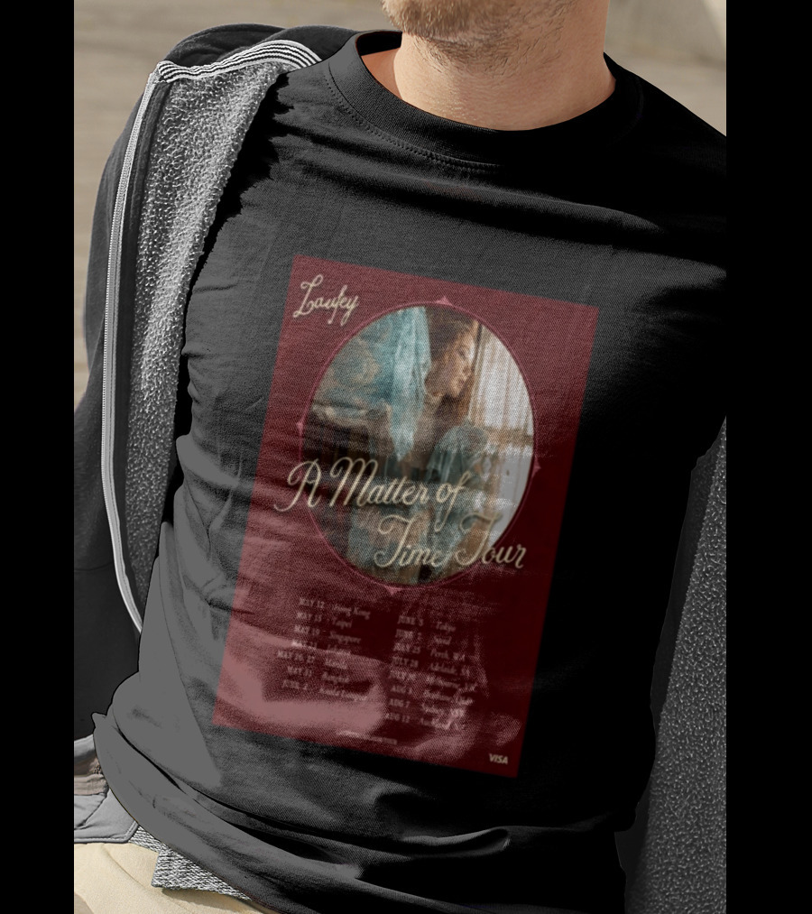 Laufey A Matter Of Time Tour 2026 Dates And Locations T-Shirt