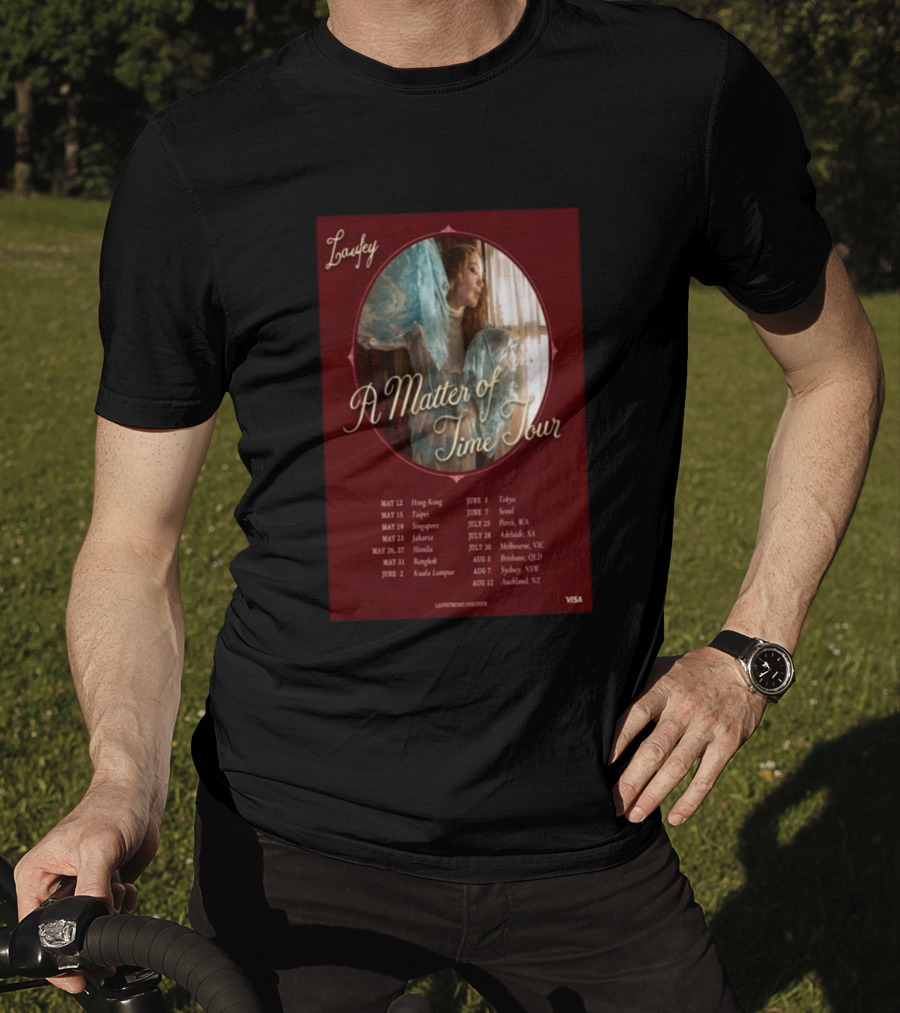Laufey A Matter Of Time Tour 2026 Dates And Locations T-Shirt