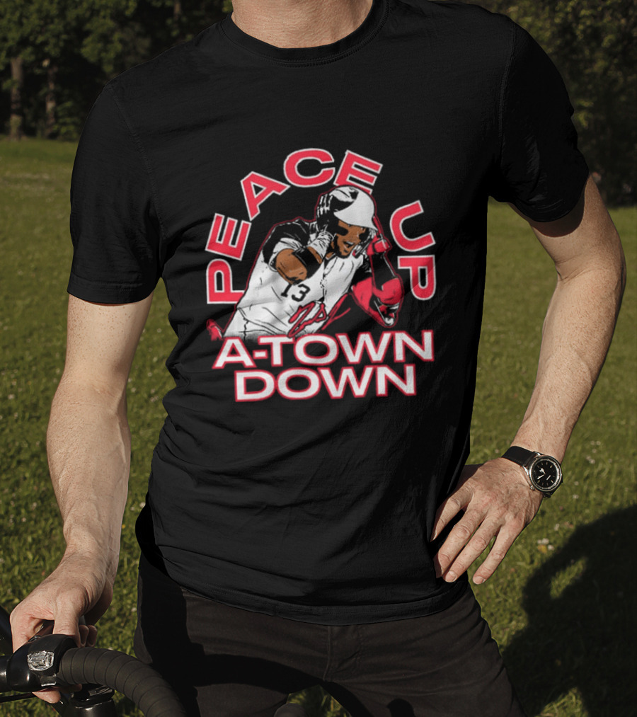 Ronald Acuna Jr Peace Up A Town Down T-Shirt