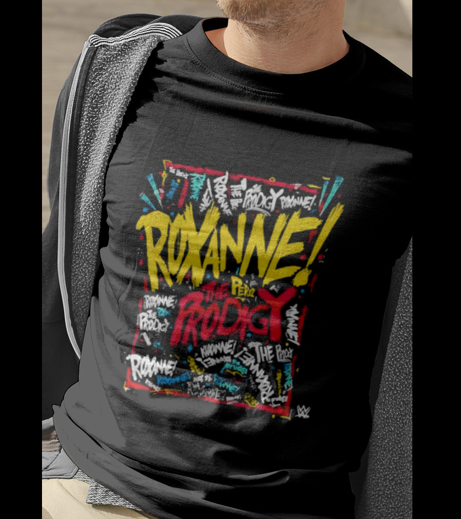 Roxanne Perez The Prodigy WWE Colorful Graffiti T-Shirt