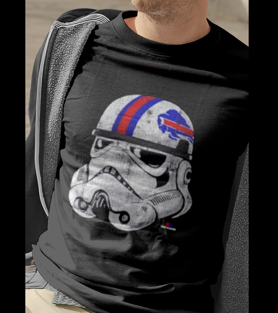 Buffalo Bills Storm Trooper Helmet Mafia T-Shirt