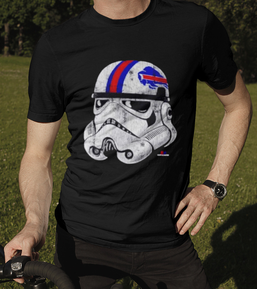 Buffalo Bills Storm Trooper Helmet Mafia T-Shirt