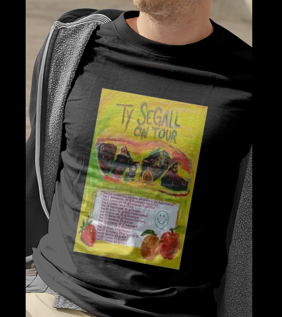 Ty Segall Europe Tour 2026 Larmer Tree Edinburgh Amsterdam Berlin Madrid Athens T-Shirt