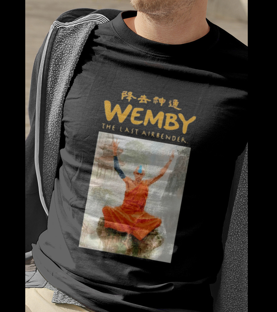 Wemby The Last Airbender Avatar Parody Monk T-Shirt