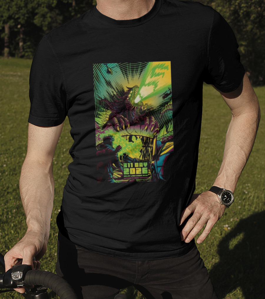 311 Day 2026 Dolby Live At Park MGM Las Vegas NV Alien Monster Art Helicopters T-Shirt