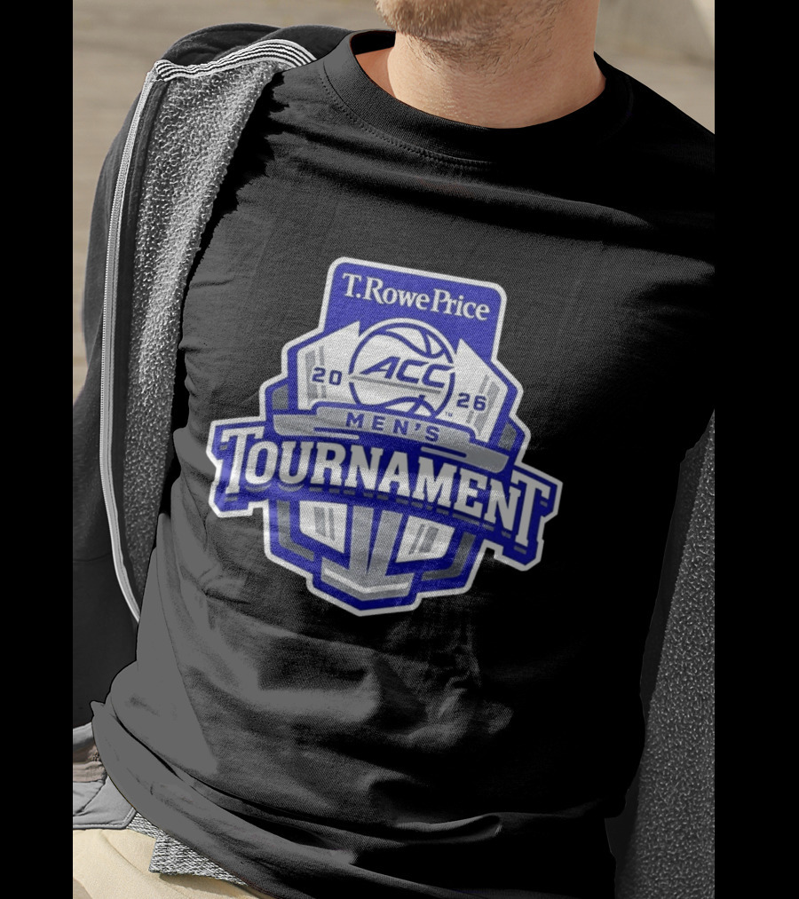 T. Rowe Price 2026 ACC Men's Basketball Tournament T-Shirt