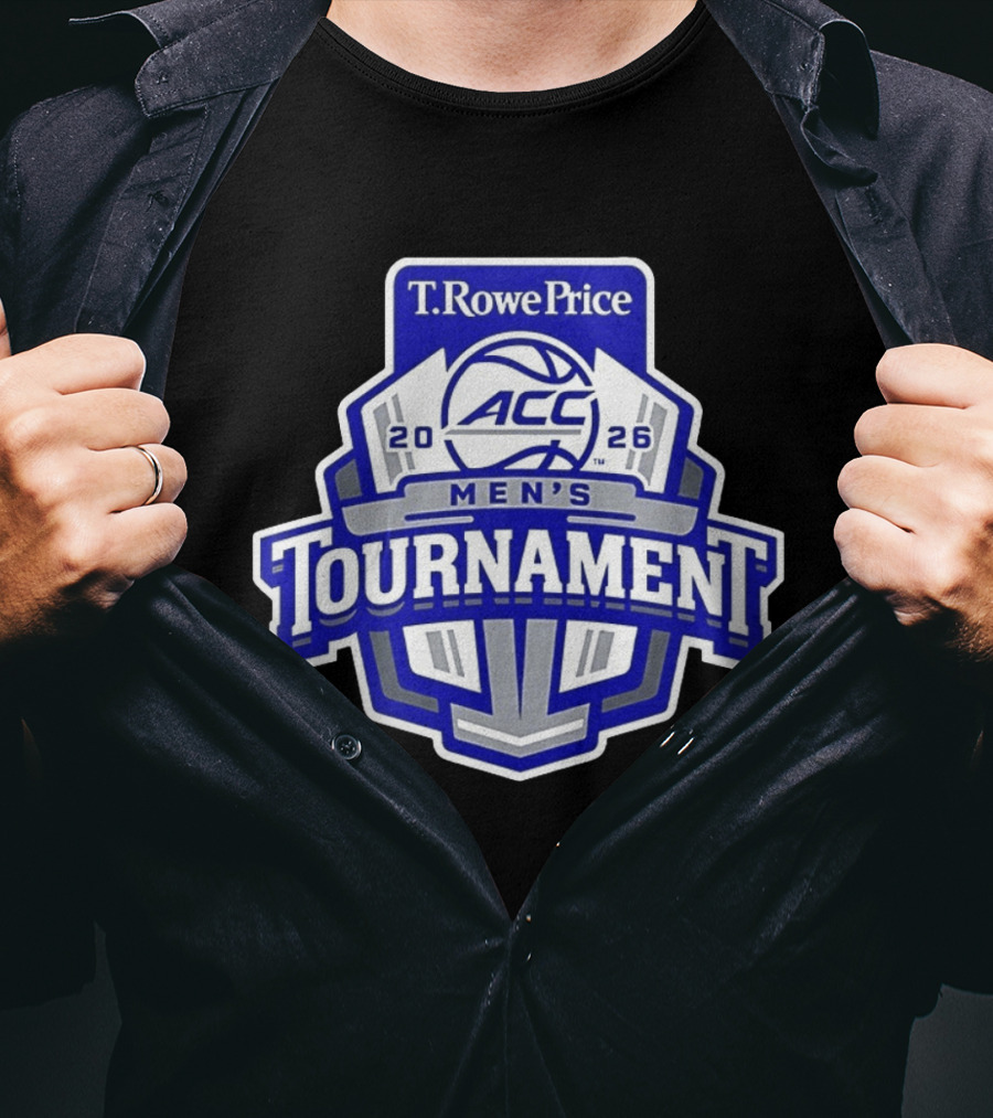 T. Rowe Price 2026 ACC Men's Basketball Tournament T-Shirt