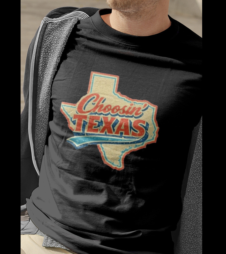 Choosin' Texas Map T-Shirt