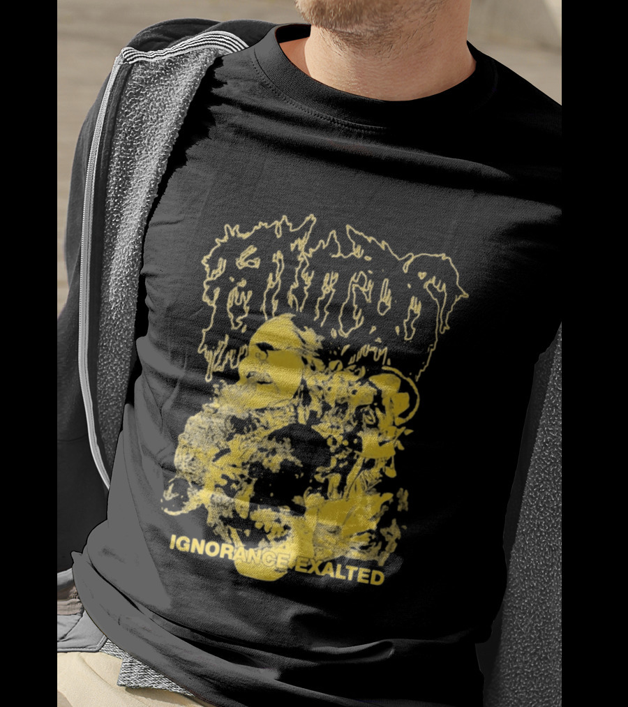 Fluids Ignorance Exalted Abstract Golden T-Shirt