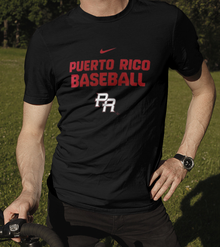 Puerto Rico Baseball 2026 World Baseball Classic PR Nike T-Shirt
