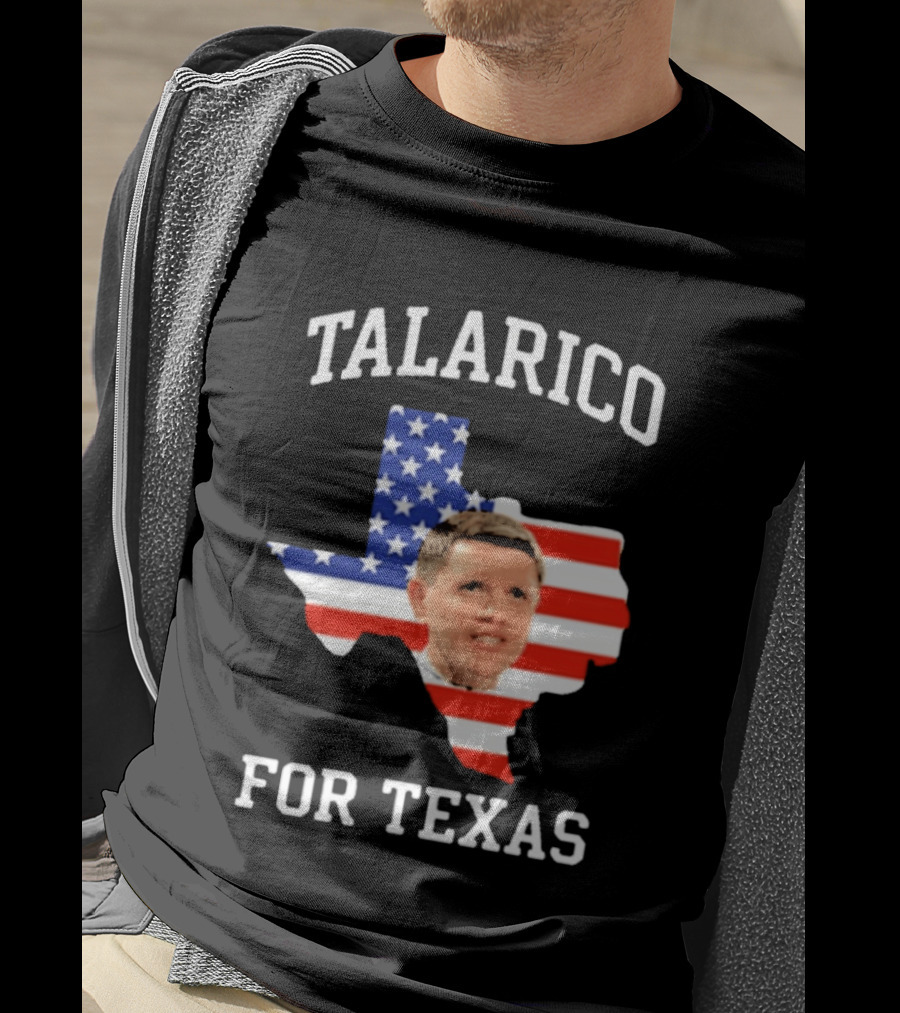 Talarico For Texas American Flag Campaign T-Shirt