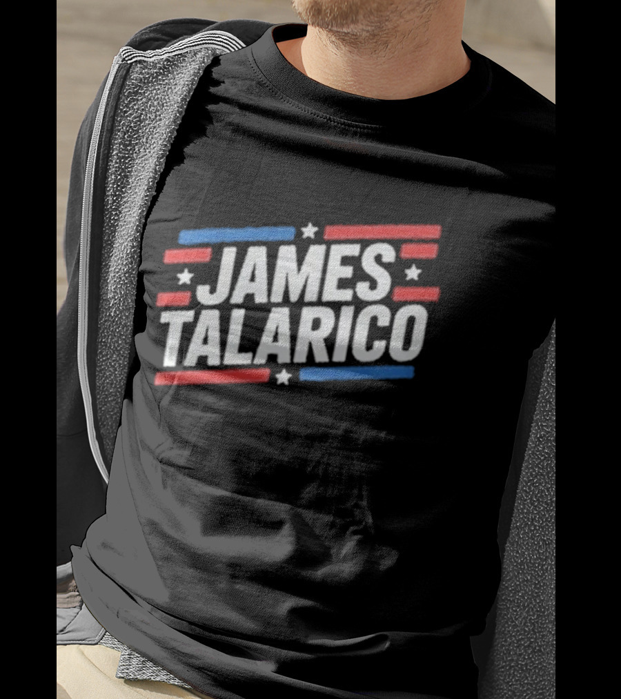 James Talarico Texas Political Red White Blue Campaign T-Shirt
