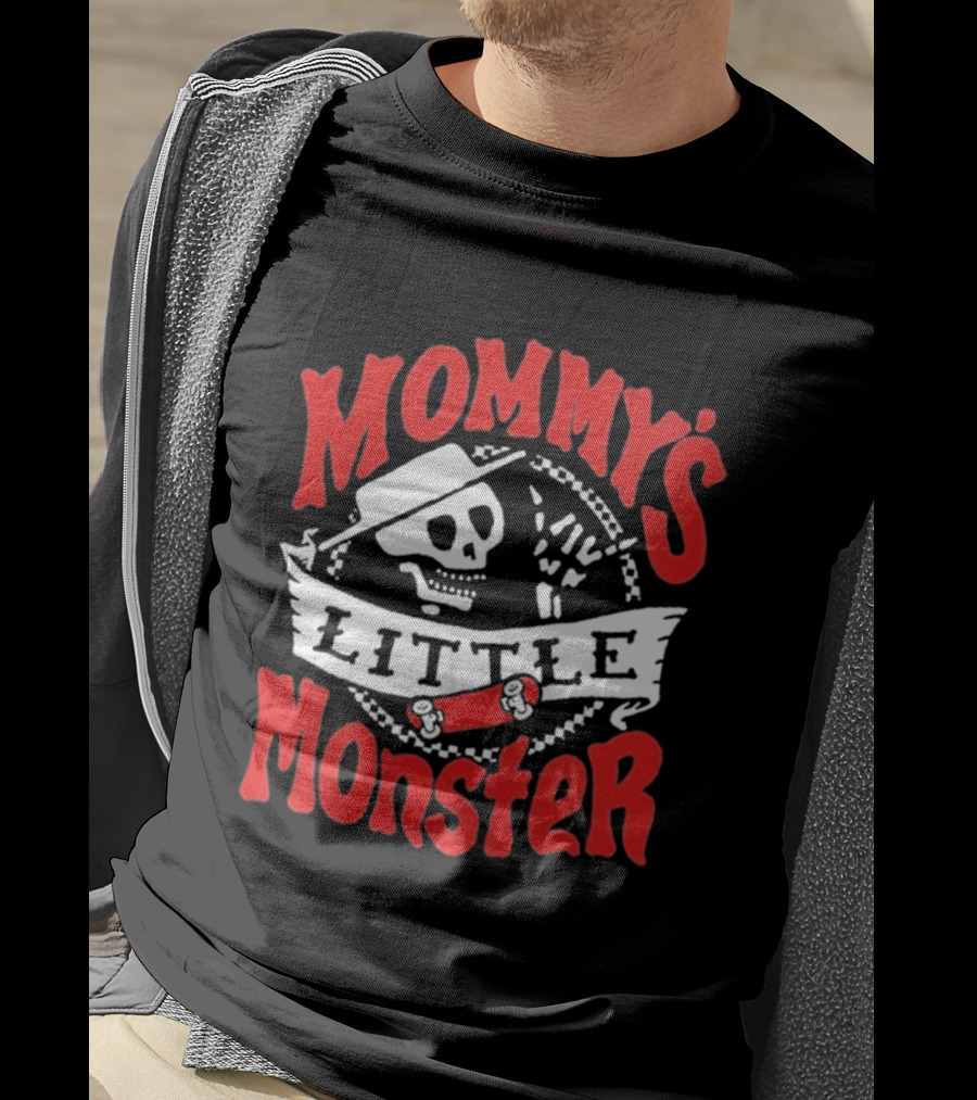 Social Distortion Mommy's Little Monster Skull Skeleton Rockabilly T-Shirt