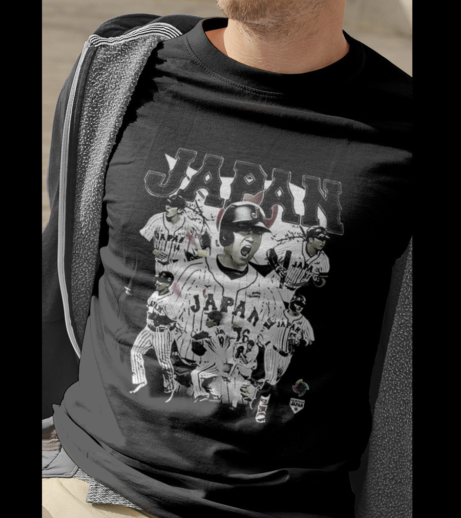 Japan World Baseball Classic 2026 Samurai Spirit T-Shirt