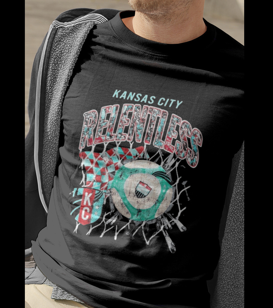 Kansas City Relentless KC Current Made Mobb Soccer Chainlink T-Shirt