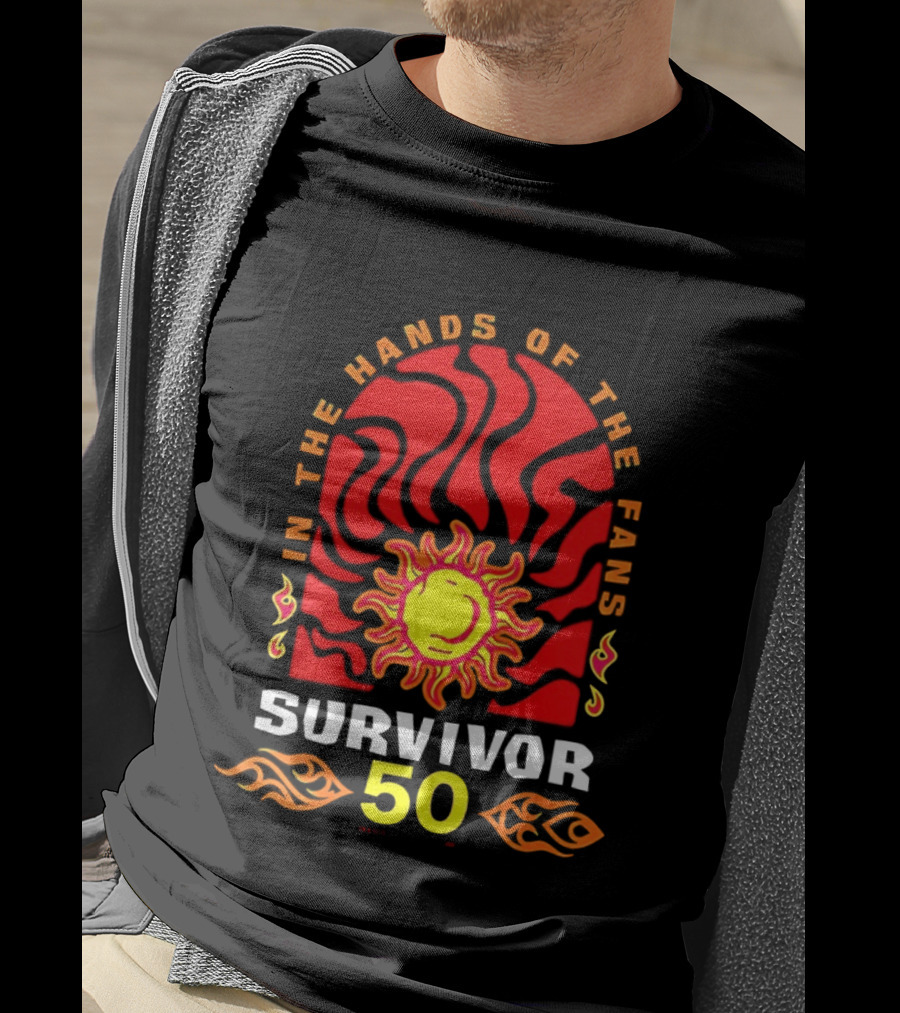 Survivor 50 In The Hands Of The Fans Tropical Sun T-Shirt