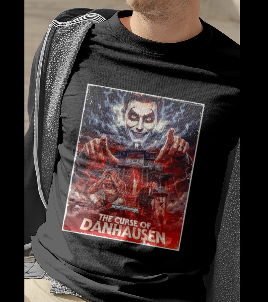 The Curse Of Danhausen Sportskeeda WWE Men For Sale Ships Free T-Shirt