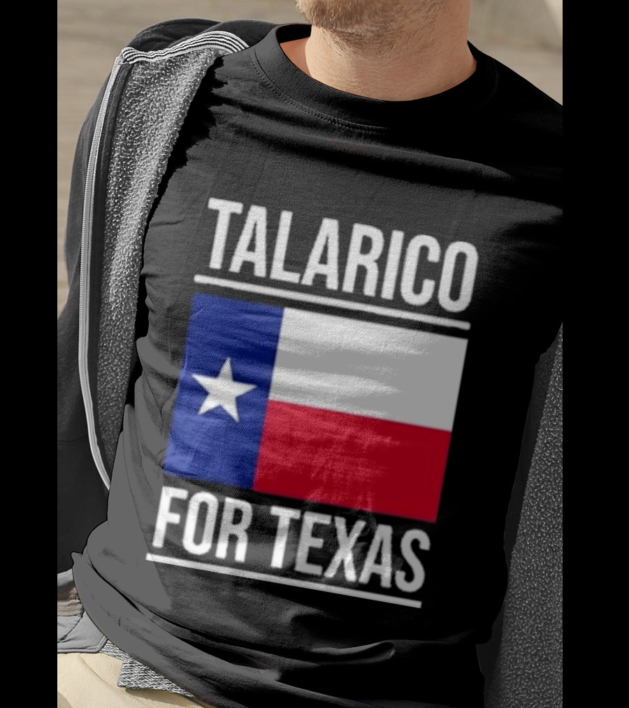 Talarico For Texas Senate Texas Flag Star T-Shirt