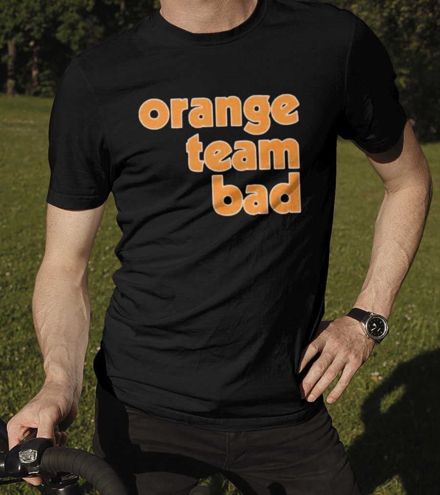 Orange Team Bad Houston Astros Navy Blue Ships Free T-Shirt