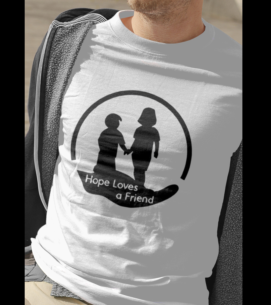 Andrew Cha Cha Real Smooth Hope Loves A Friend Twin T-Shirt